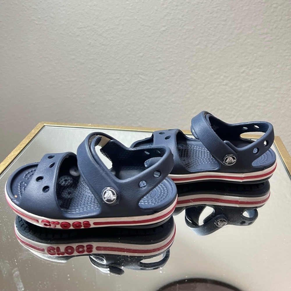 Toddlers Blue Crocs (brand new)